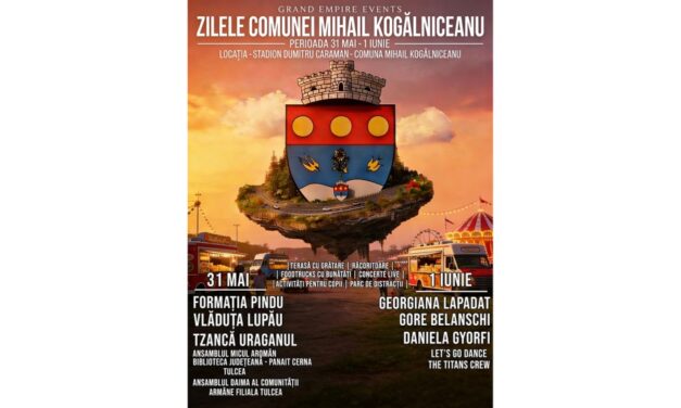 Zilele comunei Mihail Kogălniceanu, sărbătorite cu muzică de petrecere, spectacole şi surprize