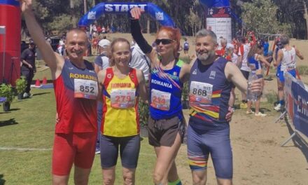 Atleta Ionela Dobrea, cinci medalii la Campionatul European de Atletism Masters Non Stadia Catania 2026