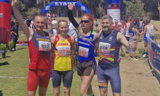 Atleta Ionela Dobrea, cinci medalii la Campionatul European de Atletism Masters Non Stadia Catania 2026