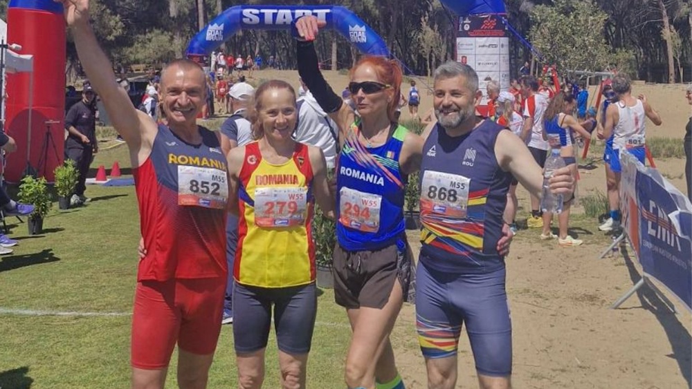 Atleta Ionela Dobrea, cinci medalii la Campionatul European de Atletism Masters Non Stadia Catania 2026