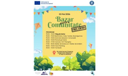 „Bazar pentru comunitate”, sâmbătă, pe malul Lacului Ciuperca: haine, cărţi, jocuri şi activităţi pentru tulceni