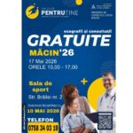Campania de educaţie şi prevenţie „Din grijă pentru tine” ajunge duminică la Măcin