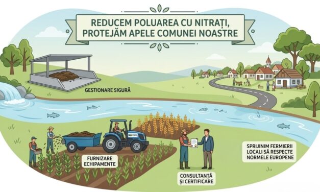 Jurilovca, prima comună din România care finalizează un proiect PNRR pentru gestionarea gunoiului de grajd