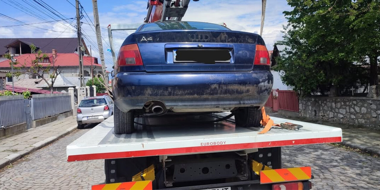 Poliţia Locală Tulcea cere sprijinul cetăţenilor pentru identificarea maşinilor abandonate