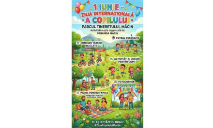 Ziua Copilului, sărbătorită prin mişcare la Măcin