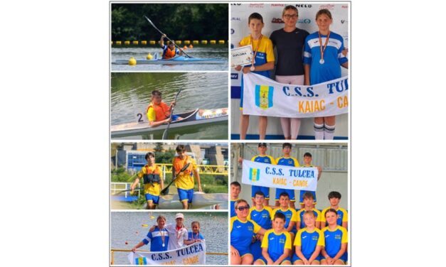 Maya Bărbuţă, vicecampioană naţională la kaiac simplu. Alexandru Rotaru, medalie de bronz
