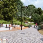 Parcul din curtea Aquaserv intră în licitaţie. Costă peste 260.000 de euro şi trebuie finalizat în 6 luni