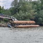 Programul curselor de trecere bac peste Dunăre către Tudor Vladimirescu a fost modificat. Pontonul avariat urmează să fie reparat
