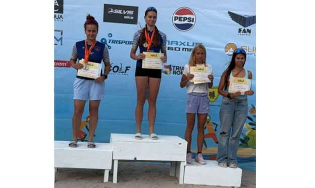 Raluca Rotaru şi Amalia Gheba, aur şi argint la triatlonul Fără Asfalt. Silvian Poida, aur la Măcin Mountain Fun