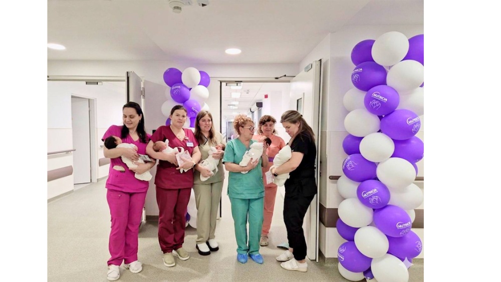 Condiţii moderne pentru nou-născuţi la SJU Tulcea: Secţia de Neonatologia a fost complet renovată