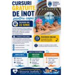 Cursuri gratuite de înot pentru copii la Bazinul Didactic de Înot Tulcea
