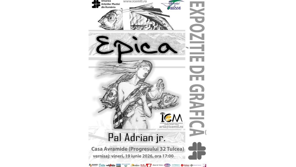 Expoziţia „Epica” a artistului Adrian Pal Jr., vernisată la Casa Avramide