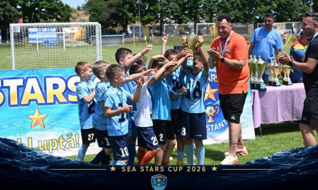 Fotbal: ACS Pro Kids Tulcea, locul III la Sea Stars Cup 2026
