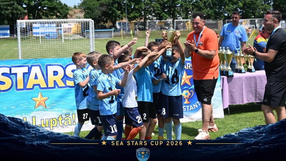 Fotbal: ACS Pro Kids Tulcea, locul III la Sea Stars Cup 2026