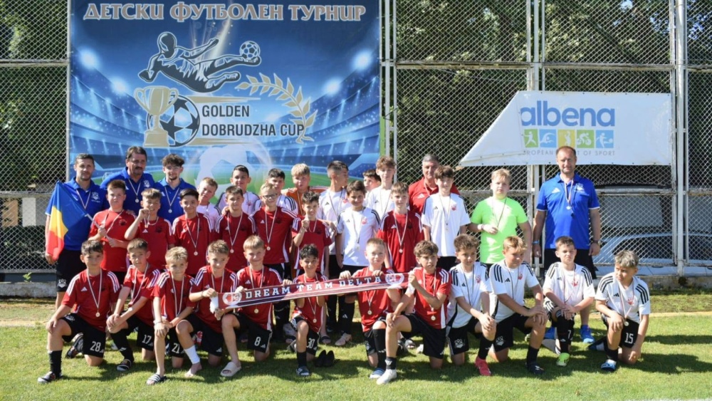 Fotbaliştii de la ACS Dream Team Delta Tulcea au participat la Dobrudzha Youth Cup Bulgaria
