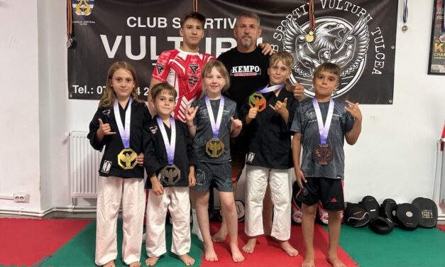 Luptătorii de la Vulturu Tulcea, şapte medalii la competiţia Belt League Tomis Open 2026