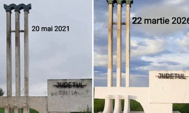 Prima impresie contează: totemurile de la intrările în judeţul Tulcea, între degradare şi promisiuni de reabilitare