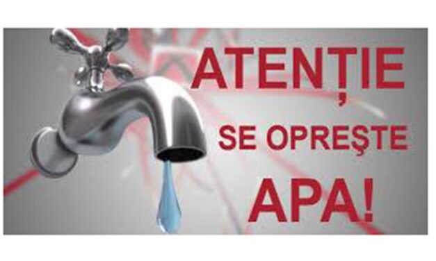 Anunț important Aquaserv: întrerupere temporară a apei în municipiul Tulcea