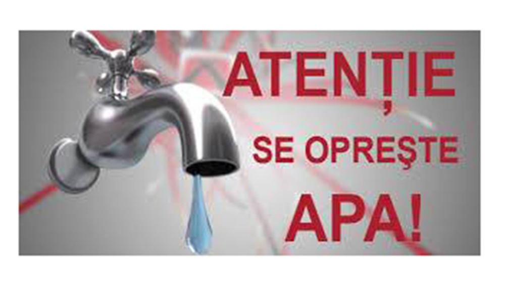 Anunț important Aquaserv: întrerupere temporară a apei în municipiul Tulcea