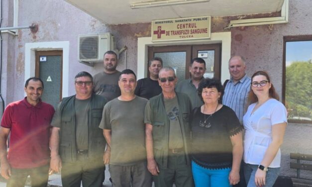 Solidaritate din inima pădurii: Silvicultorii tulceni au donat sânge