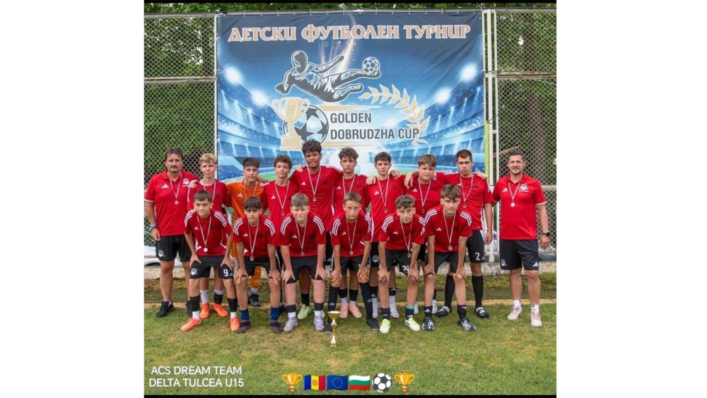 ACS Dream Team Delta Tulcea, medalie de bronz la Golden Dobrudzha Youth Cup din Bulgaria