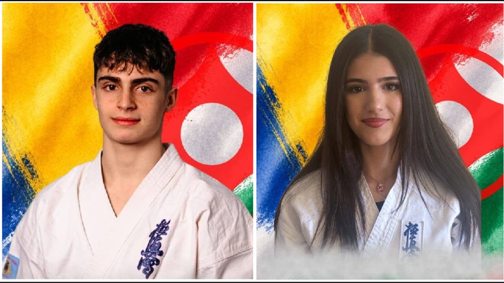 Albert Pănuţă şi Irina Gheorghiţă reprezintă România la Cupa Mondială de Karate Kyokushin „KWU World Cup Varna 2026″