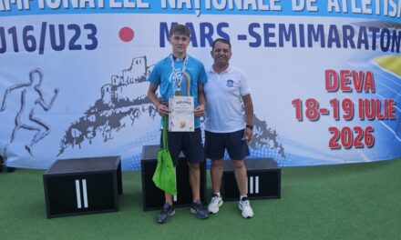 Alin Mihai Şavlovschi, campion naţional la 3.000 m obstacole