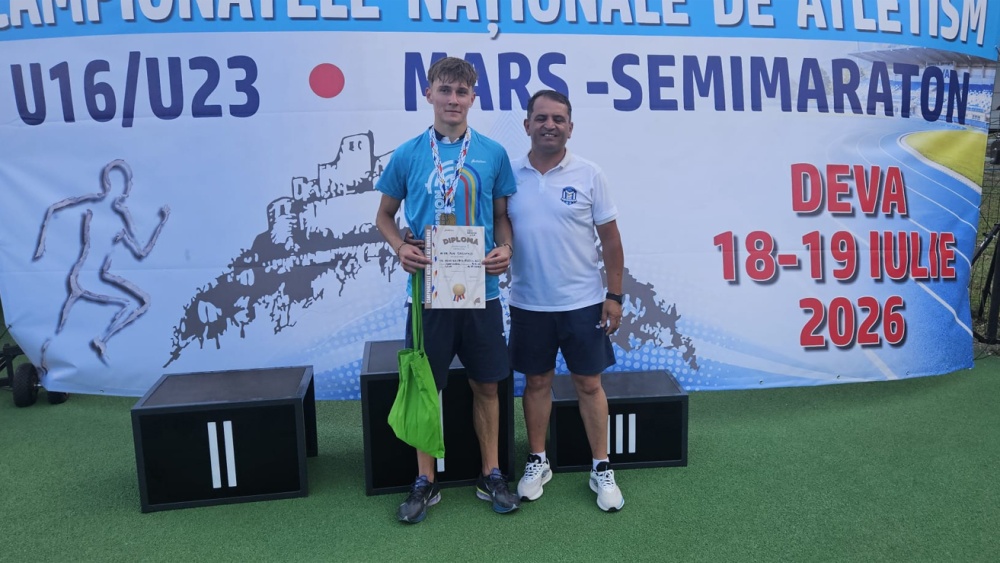 Alin Mihai Şavlovschi, campion naţional la 3.000 m obstacole
