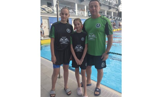 Antonia Maria Zadacencu şi Bianca-Maria Drugă au reprezentat Tulcea la Campionatul Naţional de Înot
