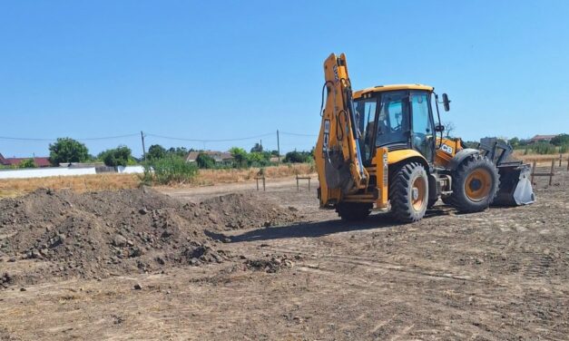 Au început lucrările la Centrul sportiv-cultural pentru copii din comuna Baia