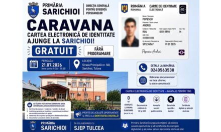 Caravana Cărţii electronice ajunge în Sarichioi