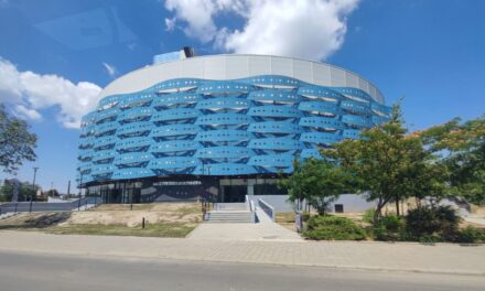 Noua sală polivalentă din municipiu, denumită „Danubius Arena”