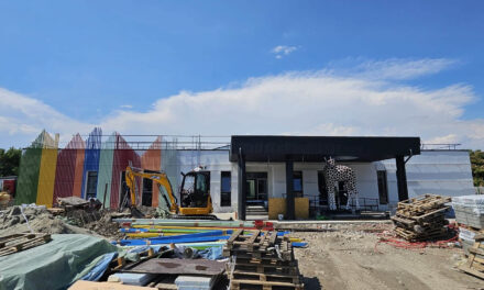 Prima creşă construită de la zero în Babadag se apropie de finalizare