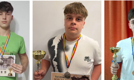 Şahiştii Matei Mocăniţă, Matei Croitoru şi Eduard Andrei Panaite, pe podium la „Trofeul Techirghiol – Mircea Pavlov”