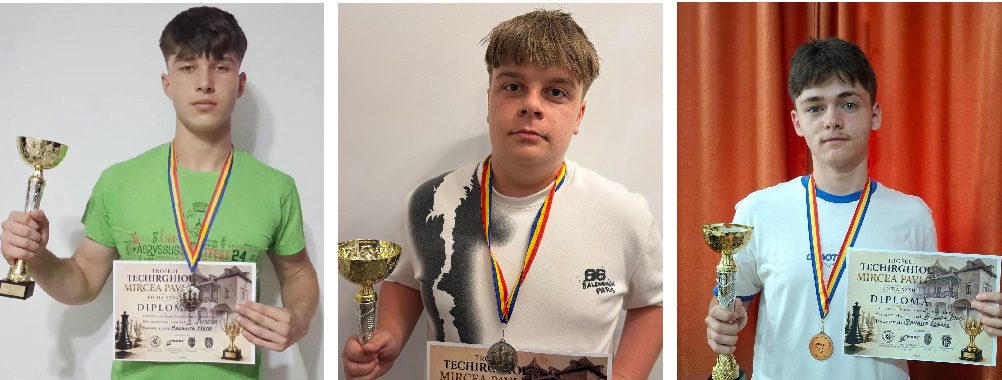 Şahiştii Matei Mocăniţă, Matei Croitoru şi Eduard Andrei Panaite, pe podium la „Trofeul Techirghiol – Mircea Pavlov”