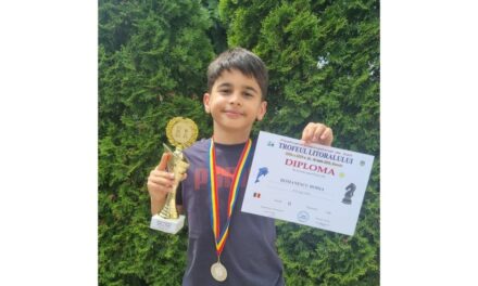 Şahistul Horia Romanescu, vicecampion la Festivalul Internaţional de Şah „Trofeul Litoralului” 2026
