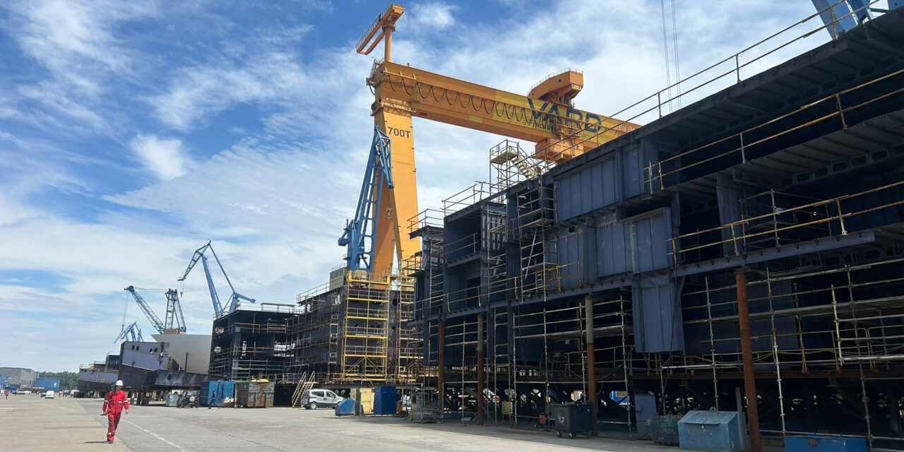 Şantierul Naval VARD din Tulcea îşi extinde zona de montaj pentru construirea unor nave de dimensiuni mai mari