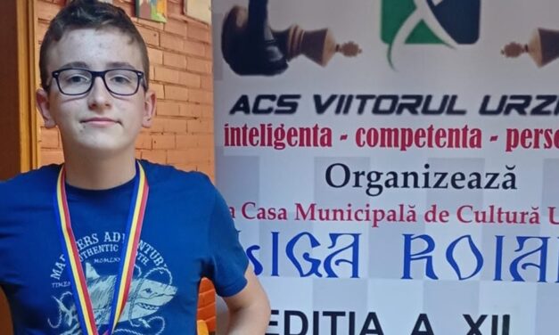 Sergiu Zadacencu de la ACS Logic Delta, medalie de argint la Festivalul Internaţional de Şah Liga Regală