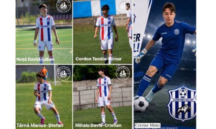 Victoria Delta Tulcea transferă cinci tineri fotbalişti la cluburi din Galaţi
