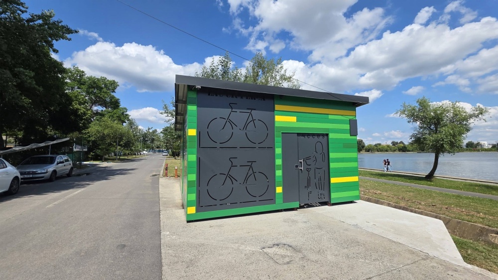 O nouă parcare pentru biciclete va fi amenajată în zona Bazinului de Înot din Tulcea