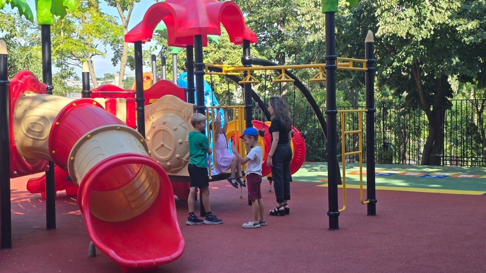 Parcul Albatrosului din Tulcea a fost redeschis după modernizare