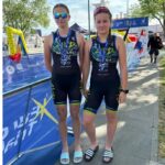 Raluca Rotaru şi Amalia Gheba au reprezentat România şi clubul Aqua Vita Delta Tulcea la Europe Triathlon Junior Cup