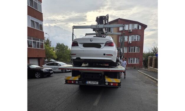 Şase rable ridicate pentru oprire neregulamentară în municipiu ar putea intra în proprietatea Primăriei Tulcea
