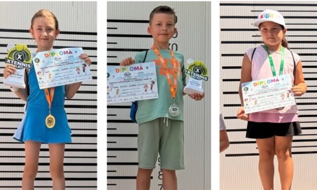 Tenismenii Alexia Cojocaru, David Ermalai şi Alessandra Petrescu, aur, argint şi bronz la Xtennis Cup