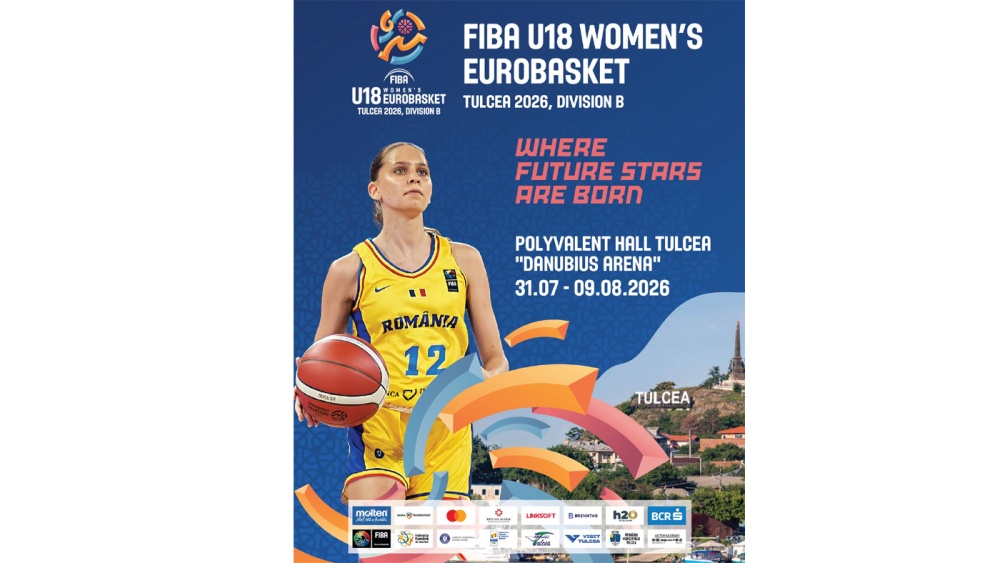 Tulcea devine capitala baschetului feminin: 20 de echipe participă la EuroBasket U18 2026