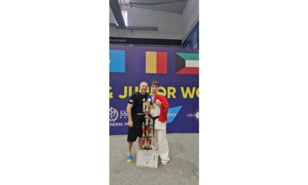 Albert Pănuţă, dublu campion mondial de juniori la karate kyokushin