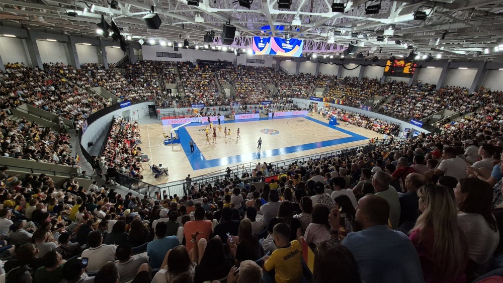 Baschet de nivel european la Tulcea: Naţionala României înfruntă Bulgaria în precalificările EuroBasket 2029