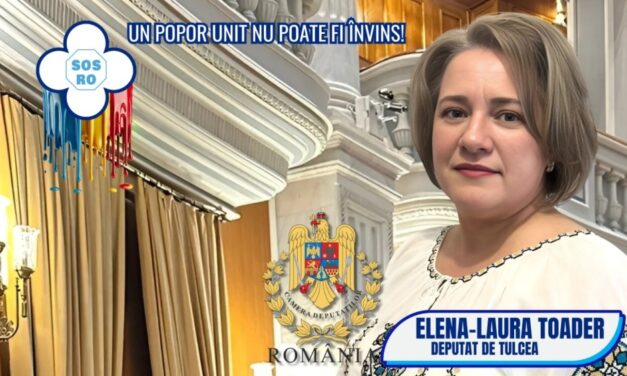 Deputatul S.O.S. România de Tulcea Elena-Laura Toader, mesaj cu prilejul Adormirii Maicii Domnului şi Zilei Marinei Române 