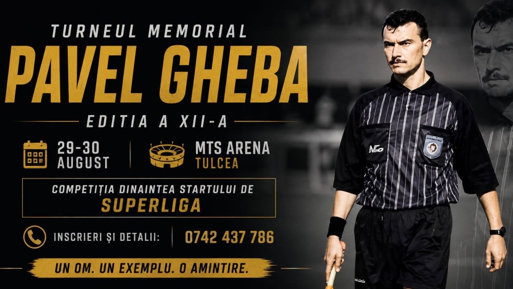 Memorialul „Pavel Gheba” revine la Tulcea cu ediţia a XII-a
