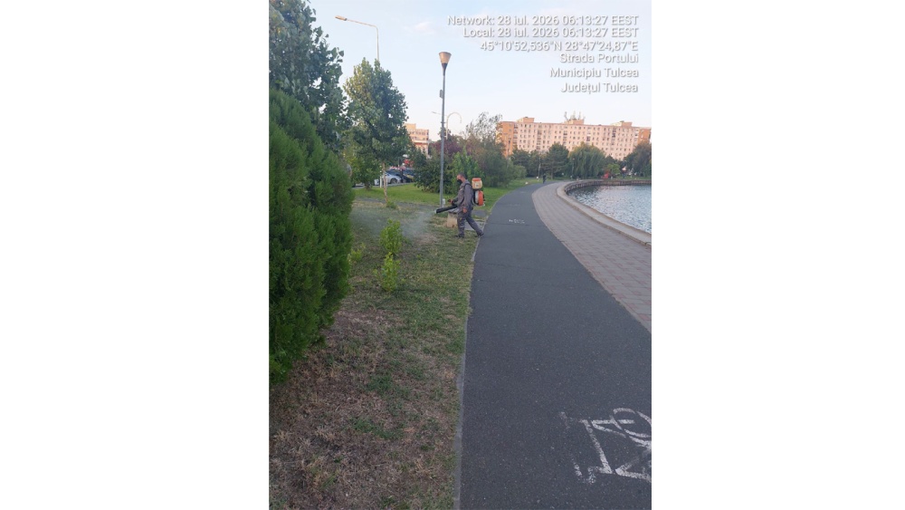 Campanie de dezinsecţie în municipiul Tulcea, în perioada 25 – 31 august 2026